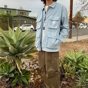 OBEY Peace BDU blue Jacket / organic cotton